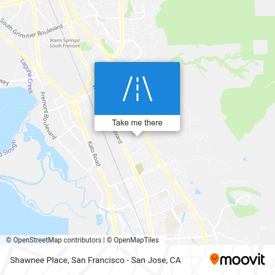 Shawnee Place map