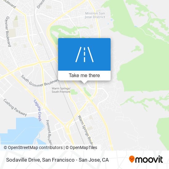 Sodaville Drive map