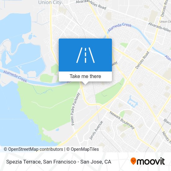 Mapa de Spezia Terrace