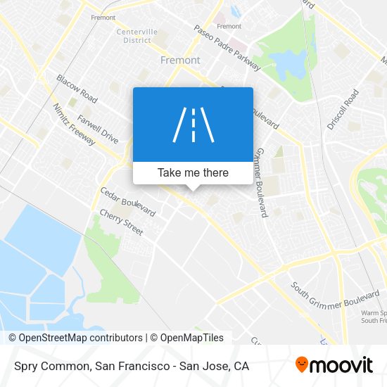 Mapa de Spry Common