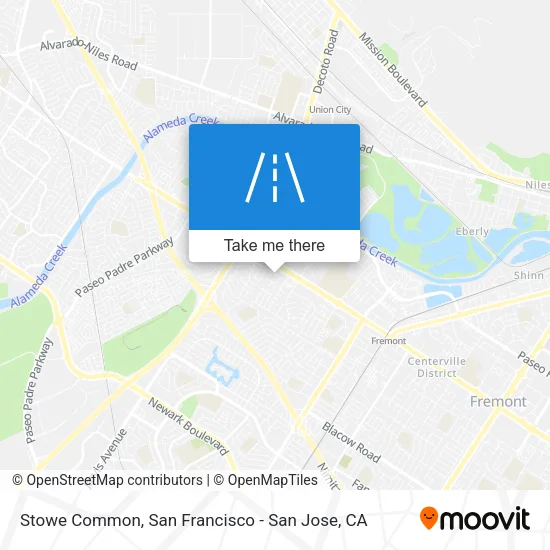 Mapa de Stowe Common