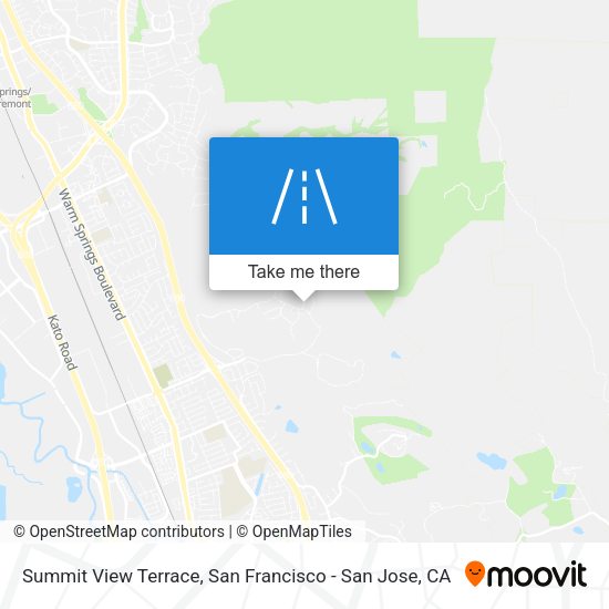 Mapa de Summit View Terrace