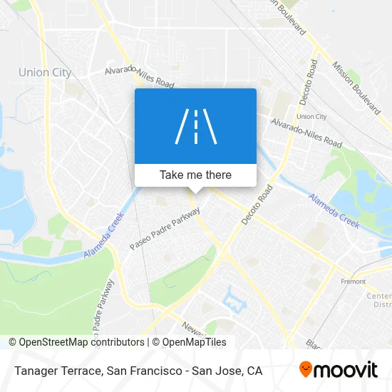 Tanager Terrace map