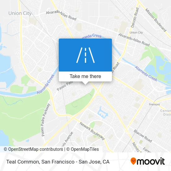 Mapa de Teal Common