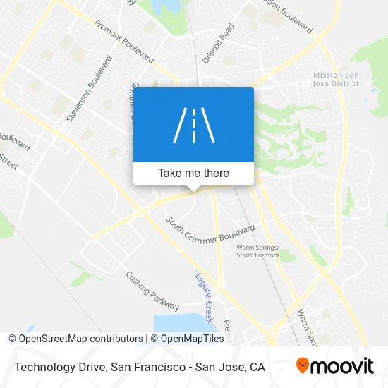 Technology Drive map