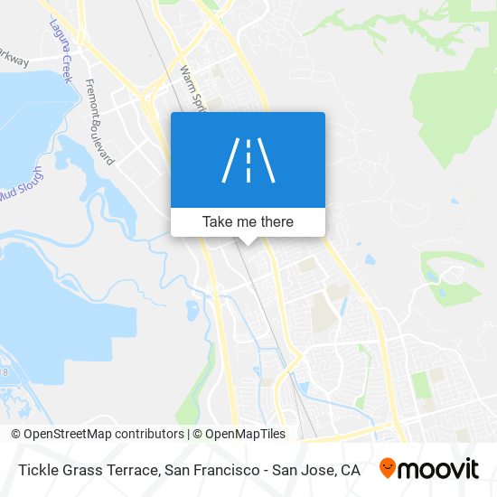 Tickle Grass Terrace map