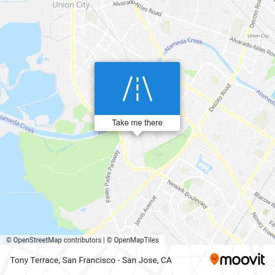 Tony Terrace map