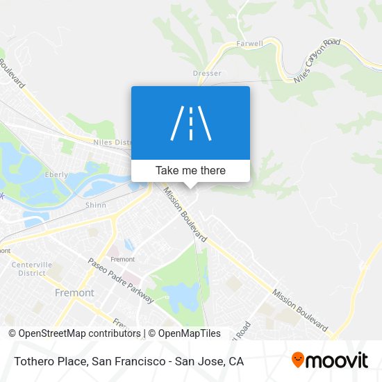 Mapa de Tothero Place