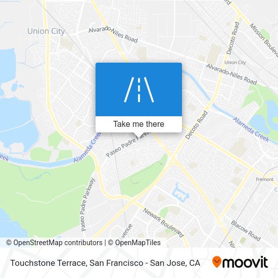 Touchstone Terrace map