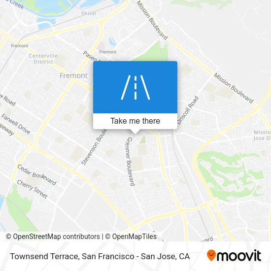 Mapa de Townsend Terrace