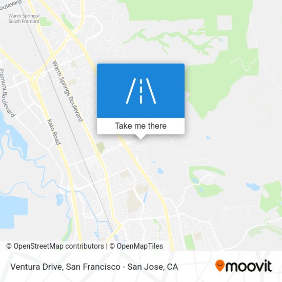 Ventura Drive map