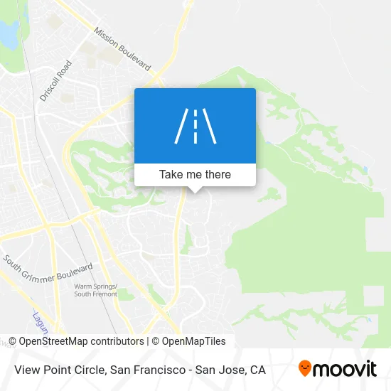 View Point Circle map