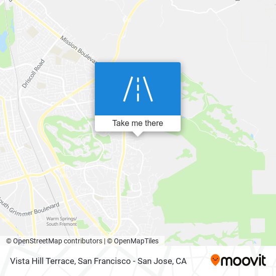 Vista Hill Terrace map