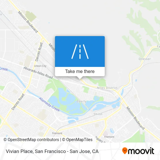 Mapa de Vivian Place