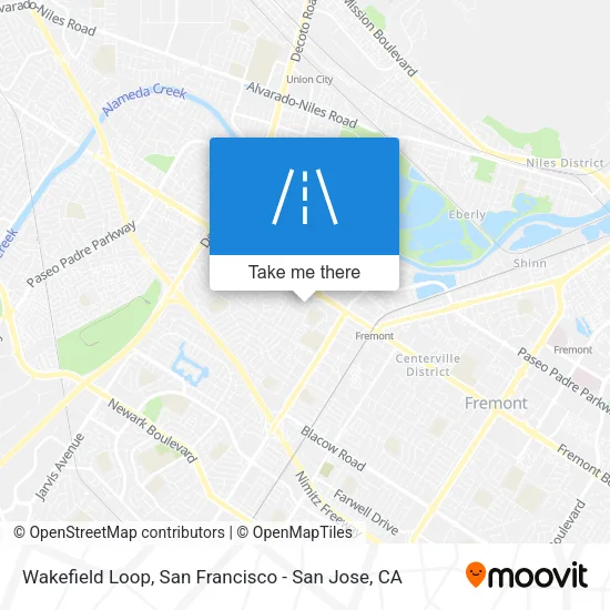 Mapa de Wakefield Loop