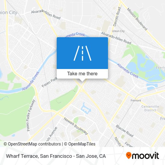Mapa de Wharf Terrace