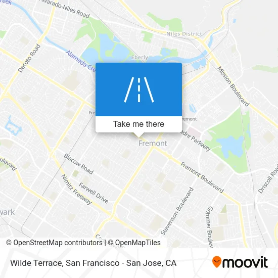 Mapa de Wilde Terrace