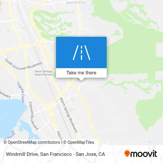 Windmill Drive map