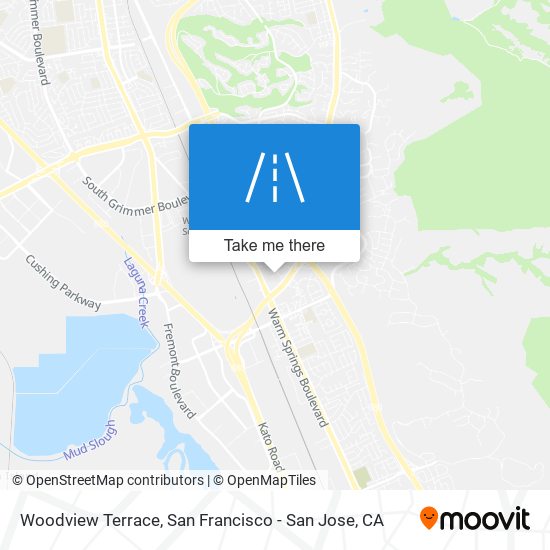 Mapa de Woodview Terrace