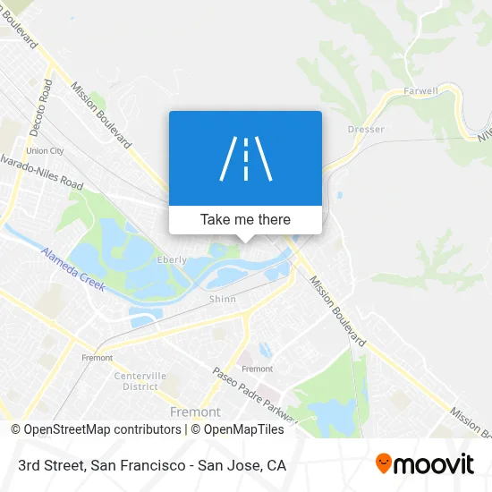 3rd Street map