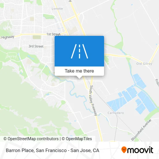 Mapa de Barron Place