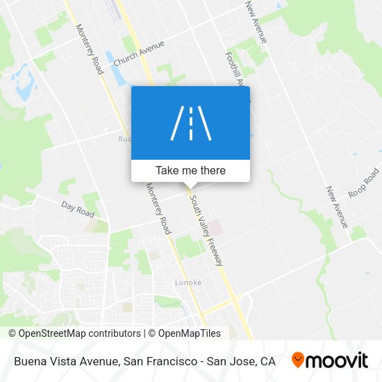 Mapa de Buena Vista Avenue