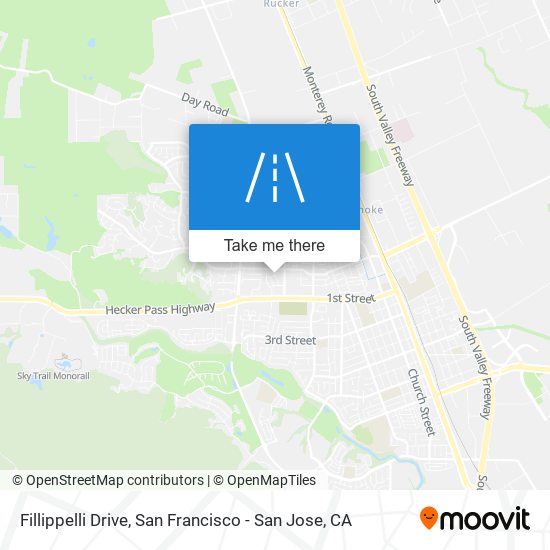 Mapa de Fillippelli Drive