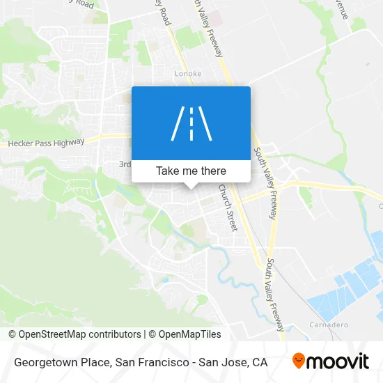 Georgetown Place map