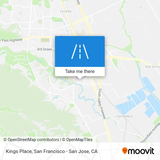 Mapa de Kings Place