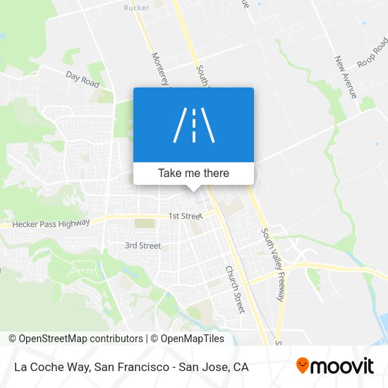 Mapa de La Coche Way