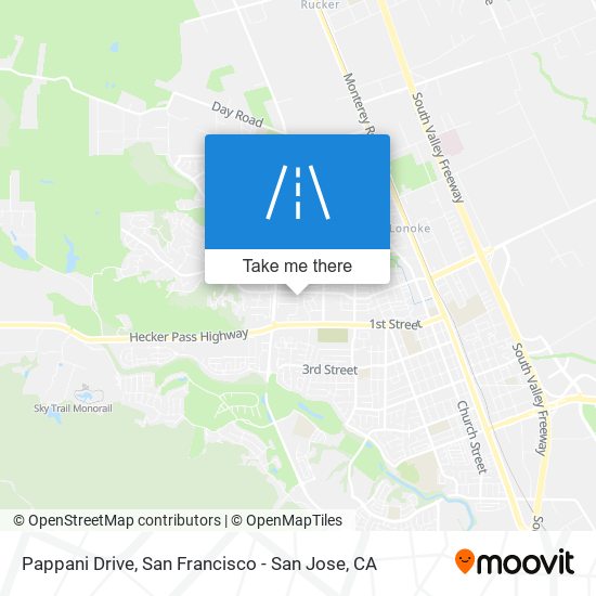 Pappani Drive map