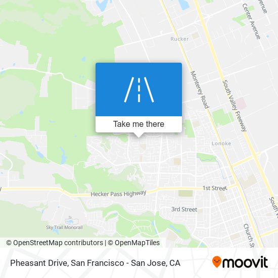 Mapa de Pheasant Drive