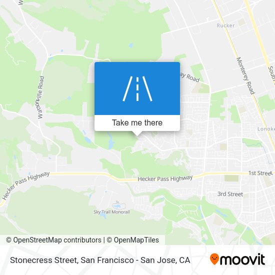 Stonecress Street map