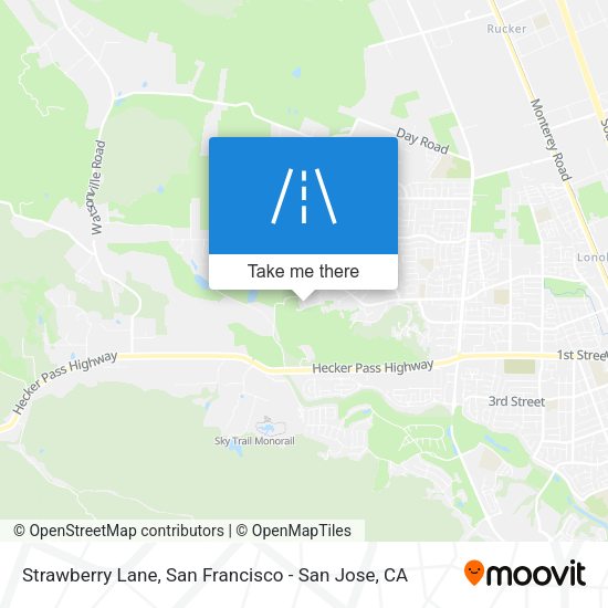 Mapa de Strawberry Lane