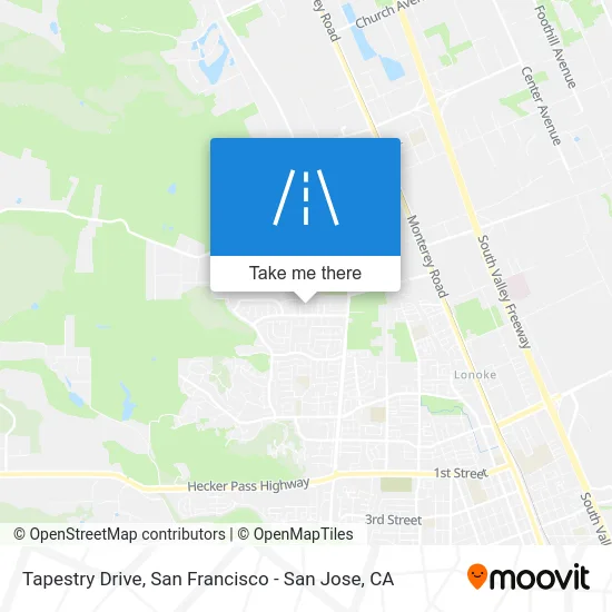 Tapestry Drive map