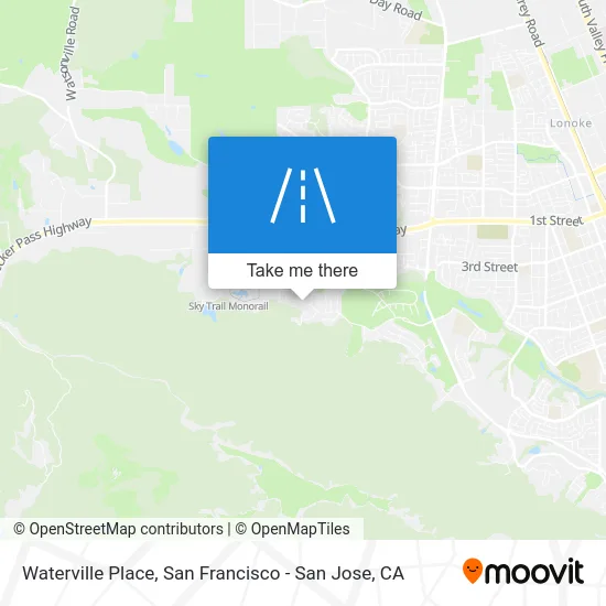 Waterville Place map