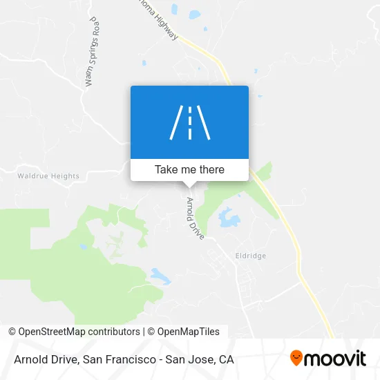 Arnold Drive map