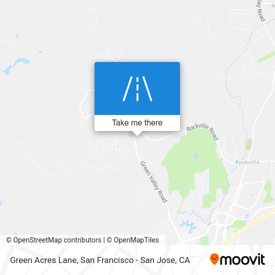 Mapa de Green Acres Lane