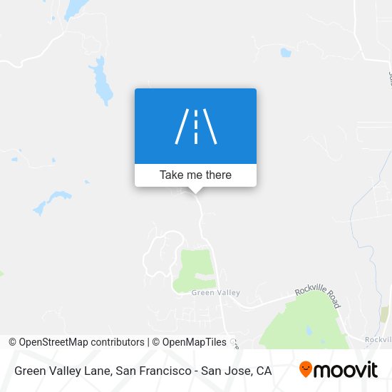 Green Valley Lane map
