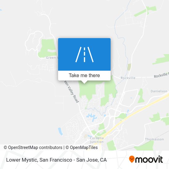 Mapa de Lower Mystic