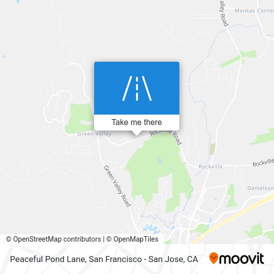 Mapa de Peaceful Pond Lane