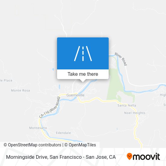 Mapa de Morningside Drive