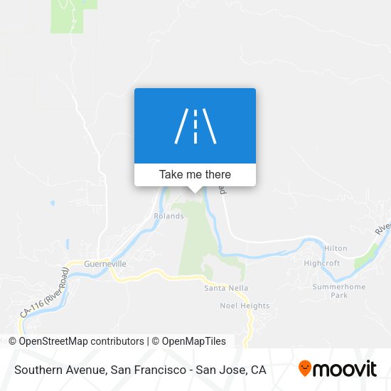 Mapa de Southern Avenue