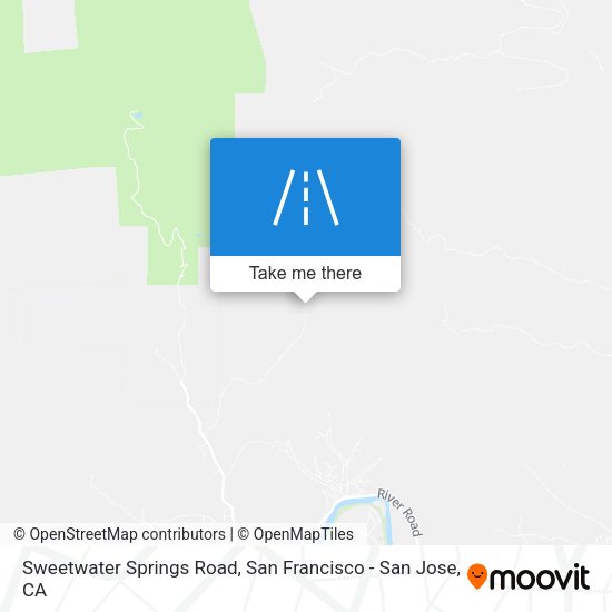 Sweetwater Springs Road map