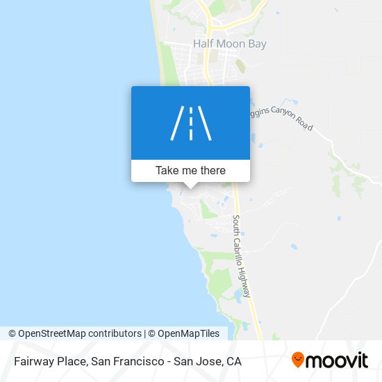 Mapa de Fairway Place