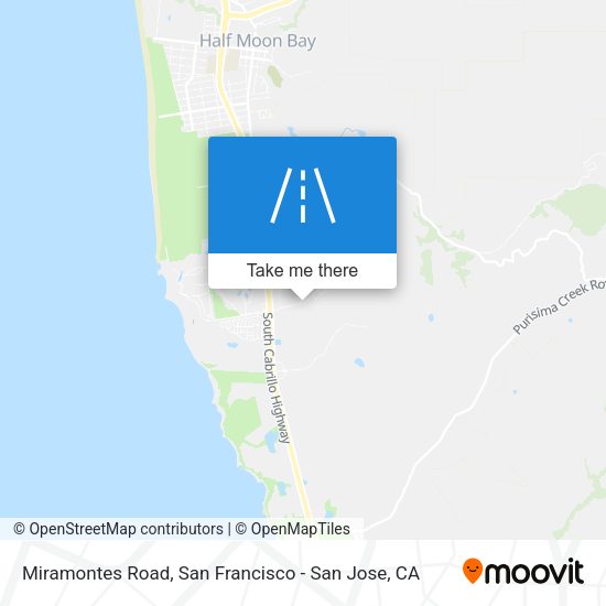 Mapa de Miramontes Road