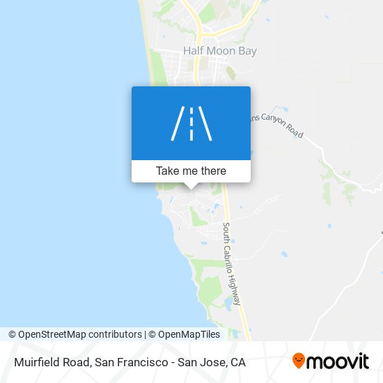 Muirfield Road map