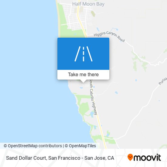 Sand Dollar Court map