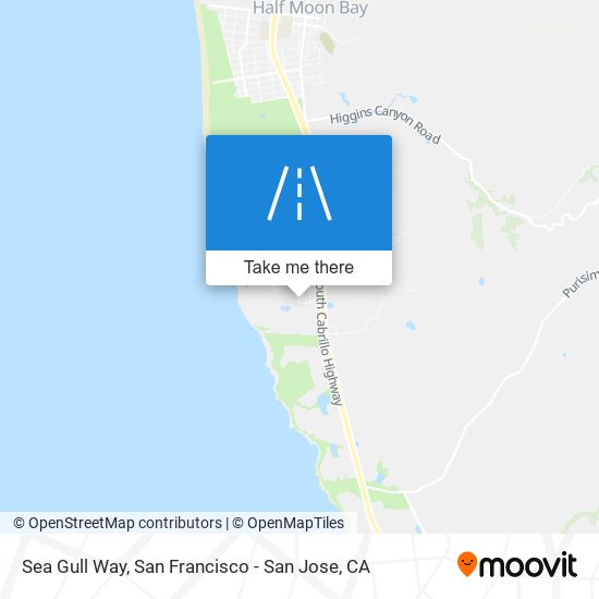 Sea Gull Way map