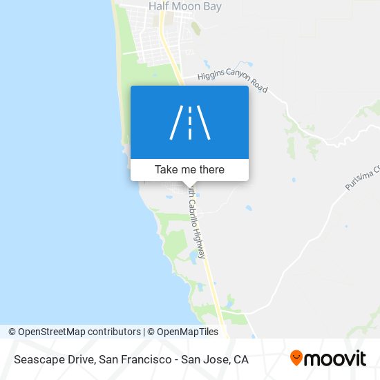 Seascape Drive map